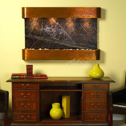 Sunrise Springs Marble Wall Fountain - Indoor Fountains