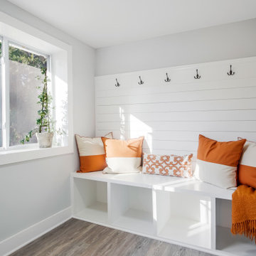 Mudroom Bench Storage & Drop Zone