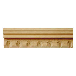 Inviting Home Inc. - Asheville Carved Wood Crown Molding - Molding And Trim