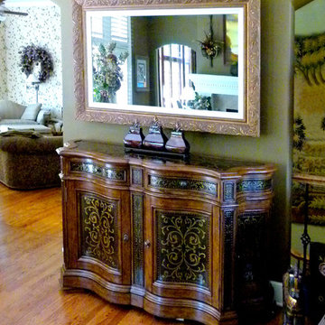 Frame TV Mirror on 55" TV