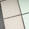 11.75"x11.75" Rae Square Porcelain Mosaic Tile Sheet, Mint