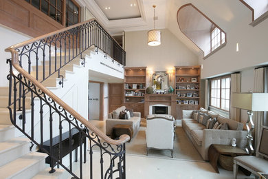 Example of a classic home design design in Other