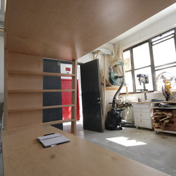 Maple loft bed with desk - Products