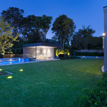St Ives House - Luxury Home Builders - Backyard lawn