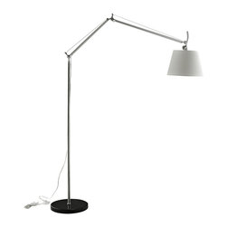 Modway Reflect Aluminum Floor Lamp - SKU: EEI-1217-BLK - Floor Lamps