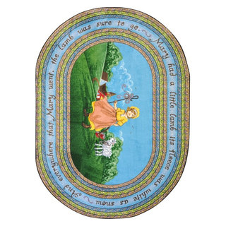 Kid Essentials Rug, Mary's Lamb, 3'10