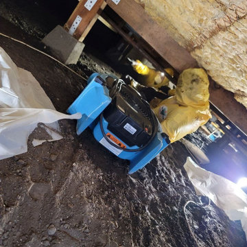 Water Damage Restoration - Crawl Space