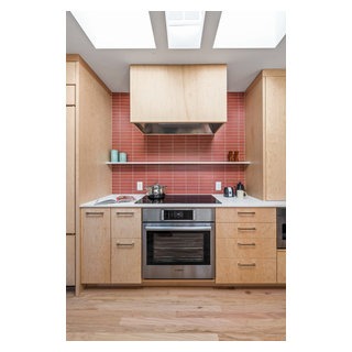 Image showcasing Southwest Mid Century - Midcentury - Kitchen - Portland - by THESIS ...