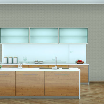 Kitchen, Baths, and Laundry