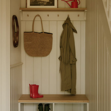Cloakroom interior design, Somerset