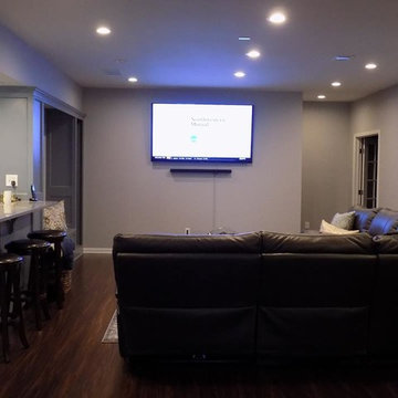 Finished Basement for Active Family