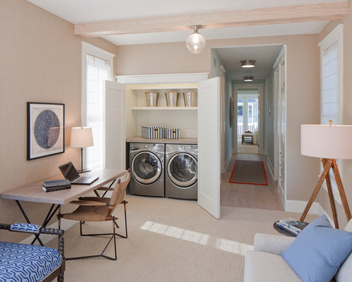 Hallway Laundry | Houzz