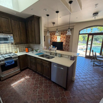 ADU Spanish Style Kitchen Rendering - Contra Costa County, CA
