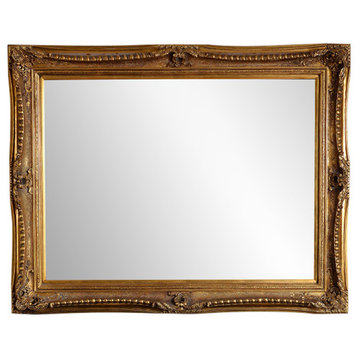 Faria Gold Frame Mirror, Mirror