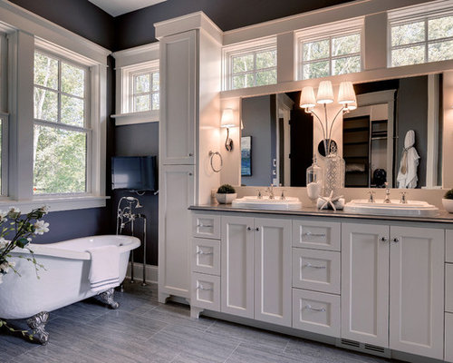 Window Above Vanity Ideas, Pictures, Remodel and Decor