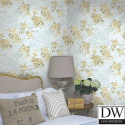 Countryside Kitchen Florals - Wallpaper