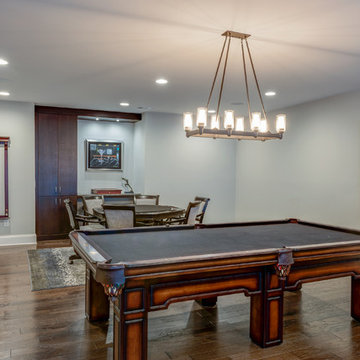 Game Room accent wall color + furniture pending
