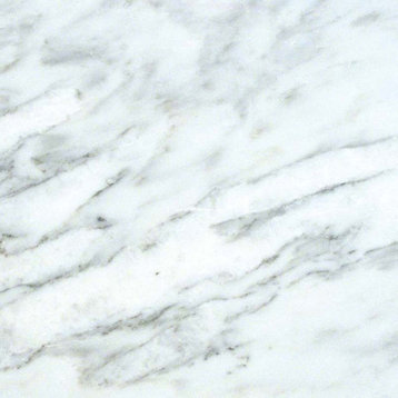 Arabescato Carrara 4x12 Honed Marble Subway Tile, Sample