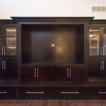 Dark Maple Entertainment Center
