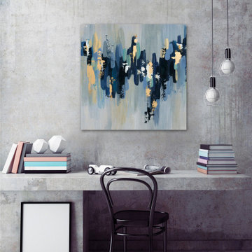 "Light in Chaos" Painting Print on Wrapped Canvas