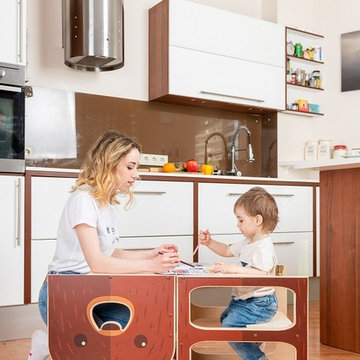 Kitchen step stool