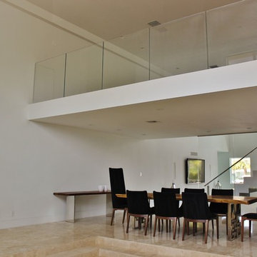 Frameless glass railings