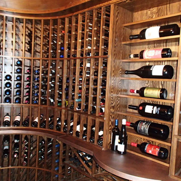Custom Vertical Grain Fir Cellar