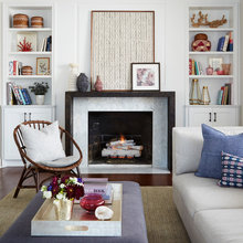 living & family rooms