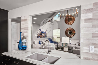 Inspiration for a transitional bathroom remodel in Austin