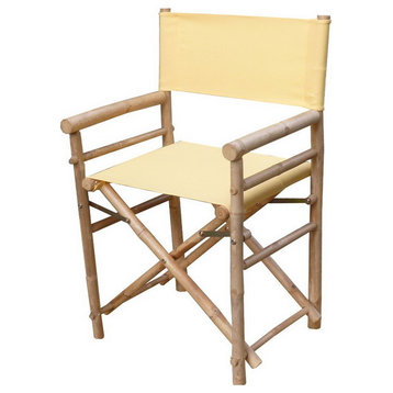 Bamboo Director's Chair, Set of 2, Nude