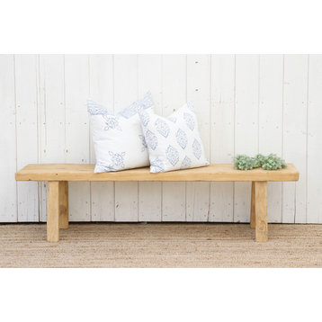 Reclaimed Wood Joint Bench