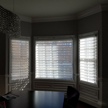 This job in Mahwah NJ incorporated Hunter Douglas Pirouettes.
Transformation of