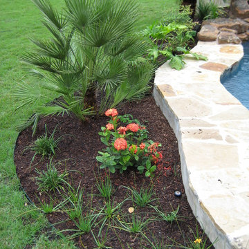 Backyard Putting Green and Pool