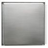 12X12 Polished Stainless Steel Square Single Shelf Bath Shower Niche