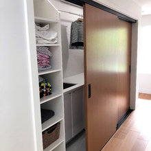 Laundry closet
