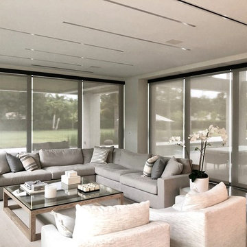 Pinecrest Private Residence- Motorized Blackout Shades