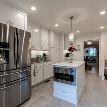 Amazing Kitchen Expansion and Remodel Brightens up Home in Arlington, VA