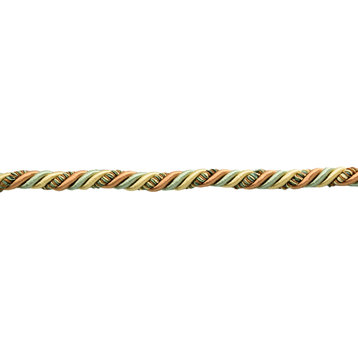 Twisted 3-ply Rope Cord Trim, Color# 9129 - Foliage Orange [8 Yards]