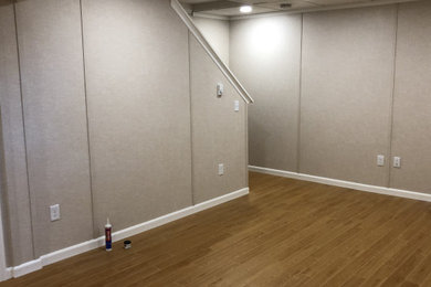 Example of a basement design in Boston