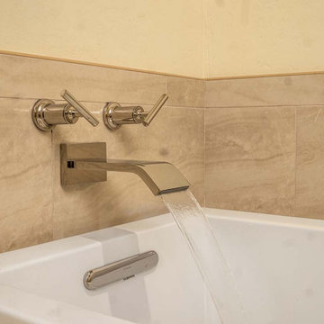 Escondido Bathroom Renovation featuring Kohler Loure spout