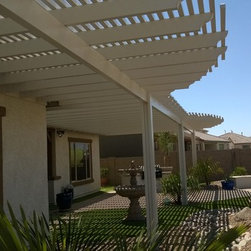 Gilbert Lattice Patio Cover - Gazebos
