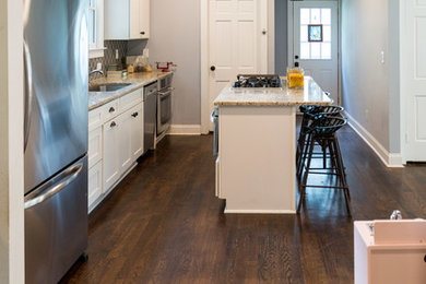Example of an eclectic kitchen design in Atlanta
