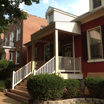 Charming Front Porch Remodel