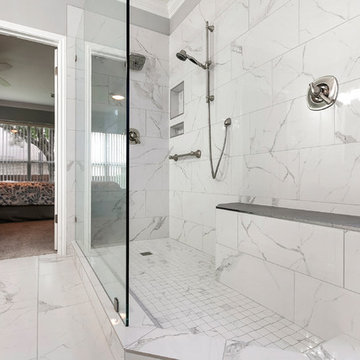 Round Rock Transitional Master Bath Remodel