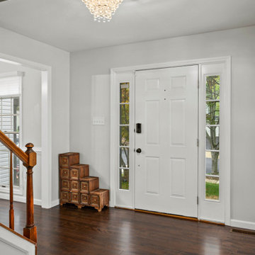 Elegant Powder Room & Entrance Foyer