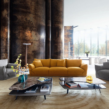 Palatine Sofa Designed by Christophe Delcourt by Roche Bobois
