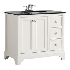 50 Most Por Dark Wood Bathroom Vanities With A Porcelain Sink 1st Avenue Chartres Granite Top White Vanity 36 Bathroom Vanities And