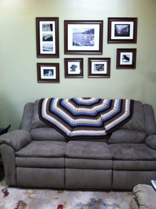 Suggestions for pictures over sofa in family room...
