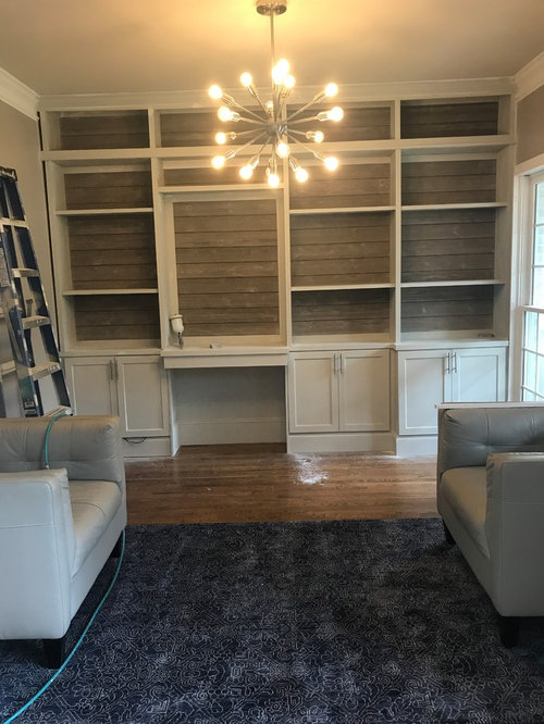 Home Office Everything In Room Is Gray Except Navy Blue Rug I Need Something To Rest Feet On Like An Ottoman Or Small Coffee Table Suggestions