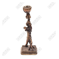 DHOKRA MADIN & KIDS STATUE - Decorative Objects And Figurines